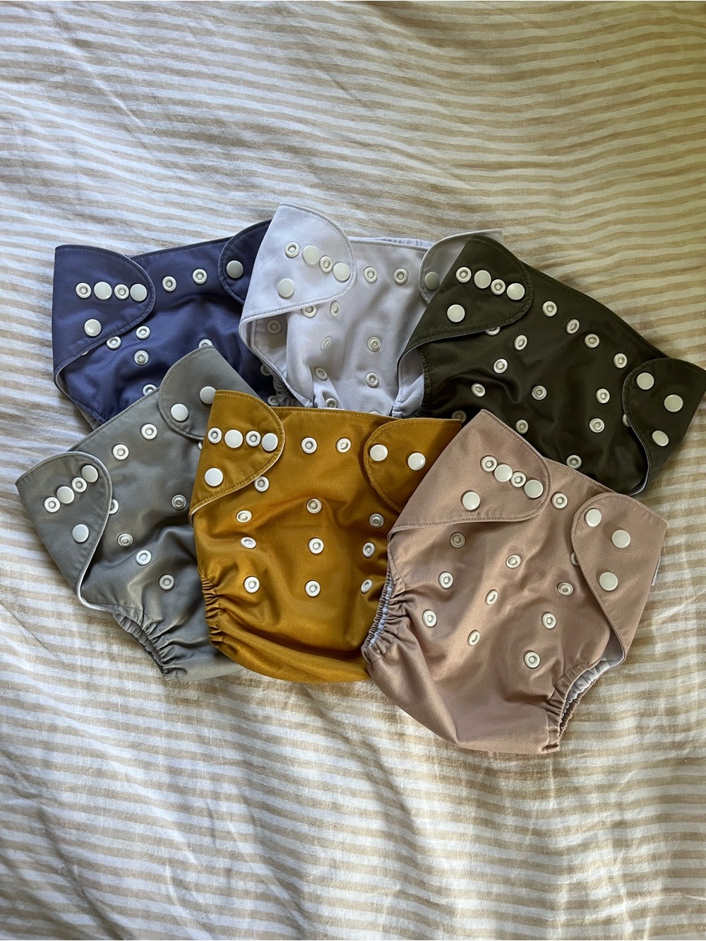 6 Nora’s Nursery Pocket Diapers